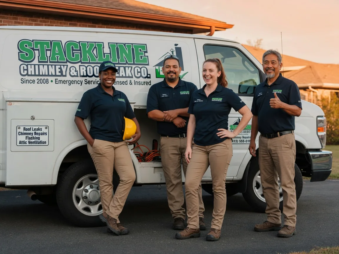 Chimney flashing repair company in Brookhaven, MS